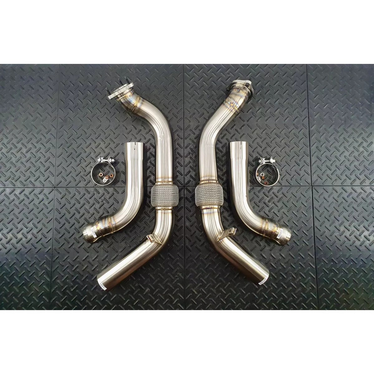 Redstar Porsche 971.1 Panamera 4|4S E-Hybrid Secondary Downpipes